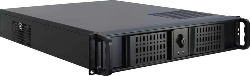INTER-TECH IPC 2U-2098-SL RACK PRETO