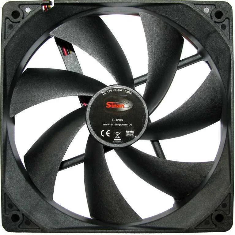 Inter-Tech Lüfter 120*120*25 Sinanpower F-120-S
