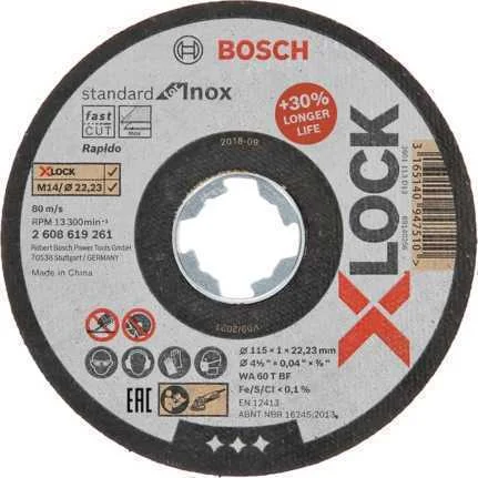 BOSCH 2 608 619 261 ACESSÓRIO DE REBARBADORA DISC.