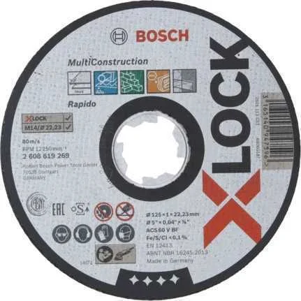 Bosch X-Lock Multi Construction Disco Cortante