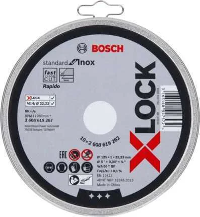 BOSCH 2 608 619 262 ACESSÓRIO DE REBARBADORA DISC.