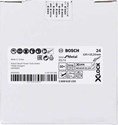 BOSCH 2 608 619 159 ACESSÓRIO DE REBARBADORA DISC.