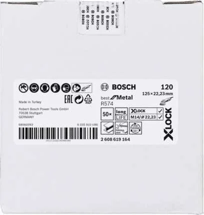 BOSCH 2 608 619 164 ACESSÓRIO DE REBARBADORA DISC.