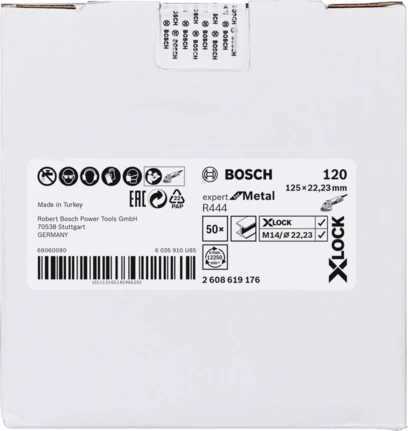 BOSCH X-LOCK R444 EXPERT FOR METAL DISCO DE LIXA