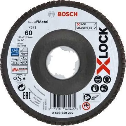BOSCH X-LOCK X571 BEST FOR METAL REBOLO