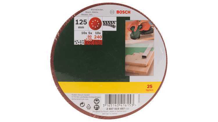 Bosch 2 607 019 497 Acessório para Lixadeiras 25 .