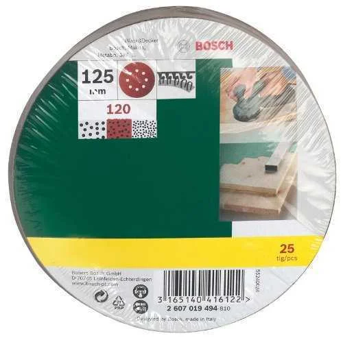 BOSCH 2 607 019 494 ACESSÓRIO PARA LIXADEIRAS 25 .