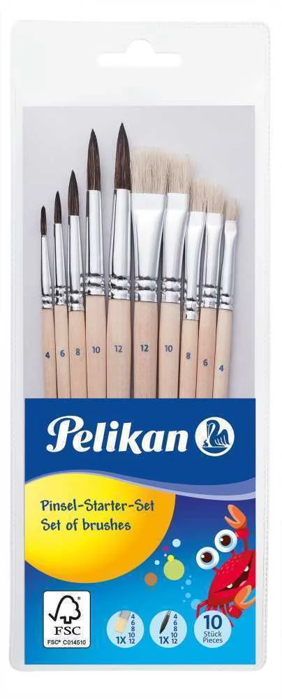 Pelikan Pinsel Pl10/Sb Starter Set            10er