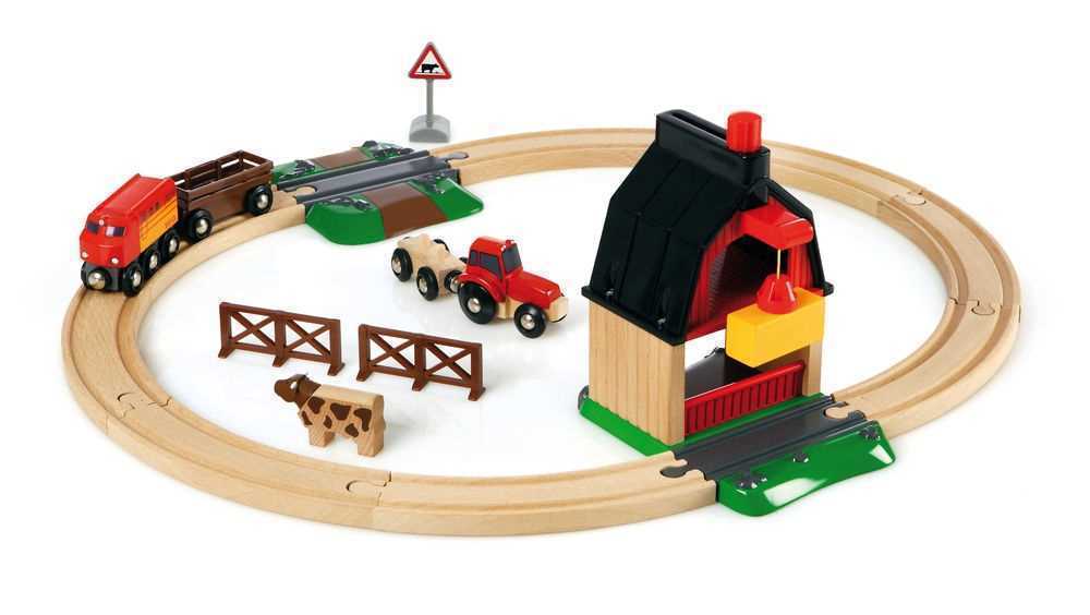 Pista de Comboio Brio Farm Railway Set 