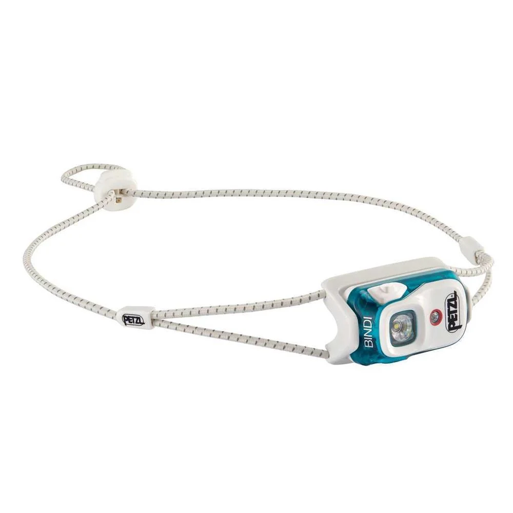 Petzl Bindi Verde-Azulado, Branco Lanterna de Cab.