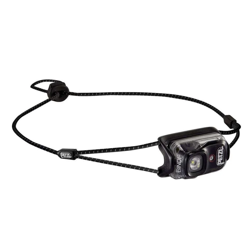 PETZL BINDI PRETO LANTERNA DE CABEÇA LED