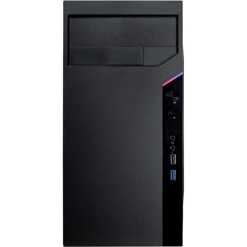 Inter-Tech Geh It-6505 Reto,Micro-Atx,2 Usb-Frontanschl.,Sch Retail