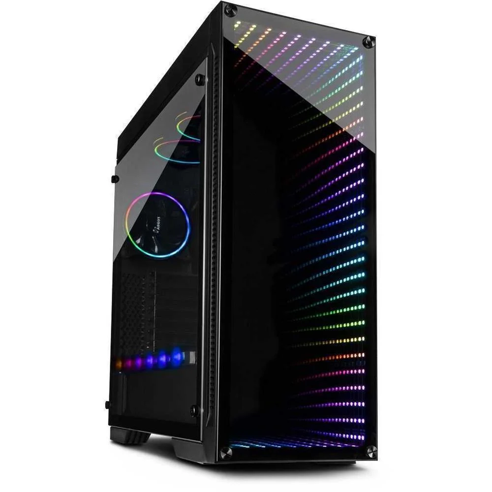 Inter-Tech Geh X-908 Infini2 3x120mm Rgb-Lüfter Schwarz