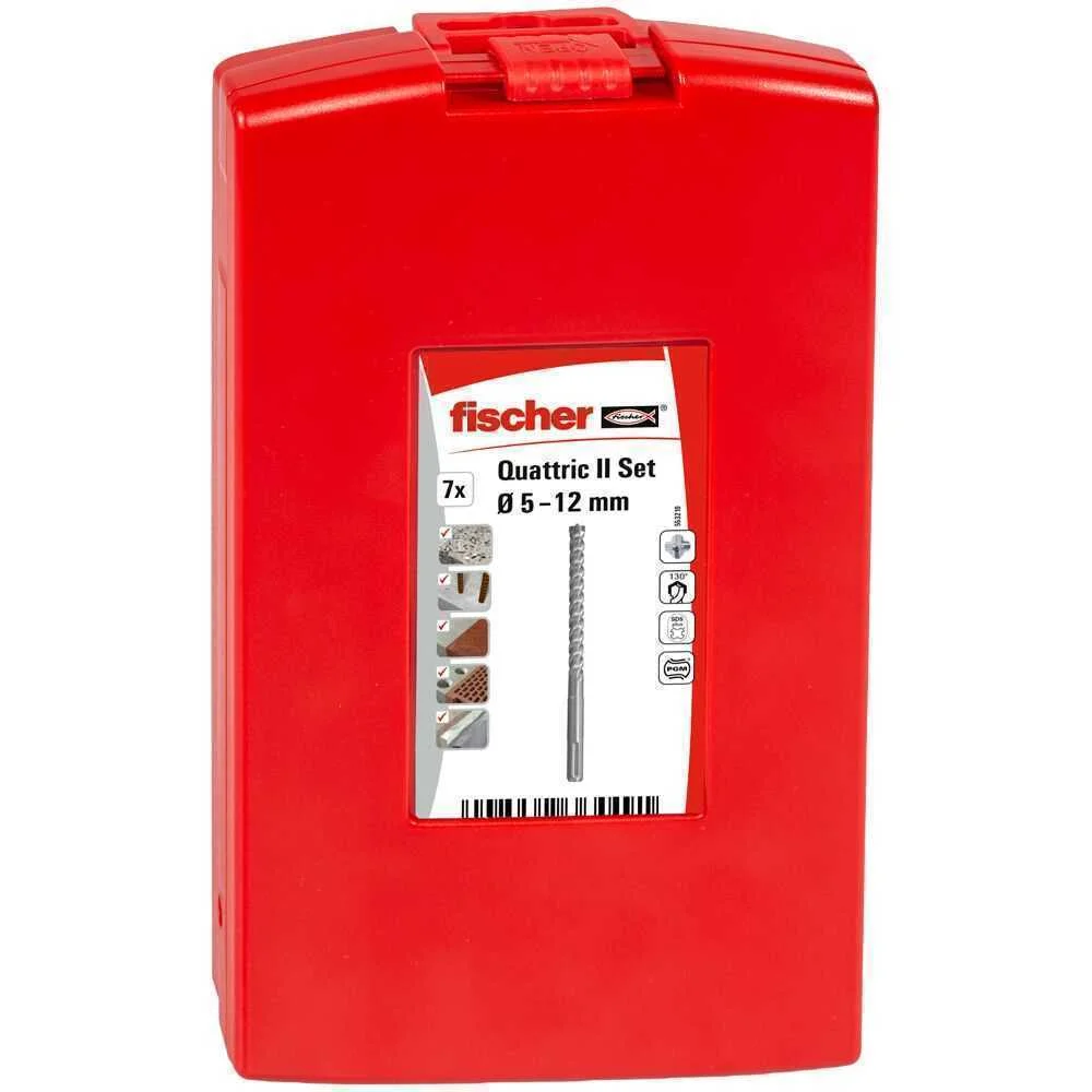 FISCHER 553210 BROCA CONJUNTO DE BROCAS 7 UNIDADE.