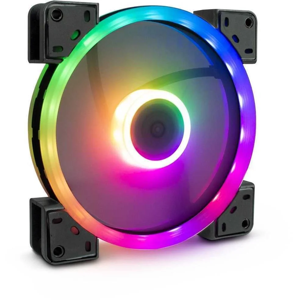 Inter-Tech Lüfter 140*140*25 Argus Rs-141 Rgb,26 Rgb-Leds Retail