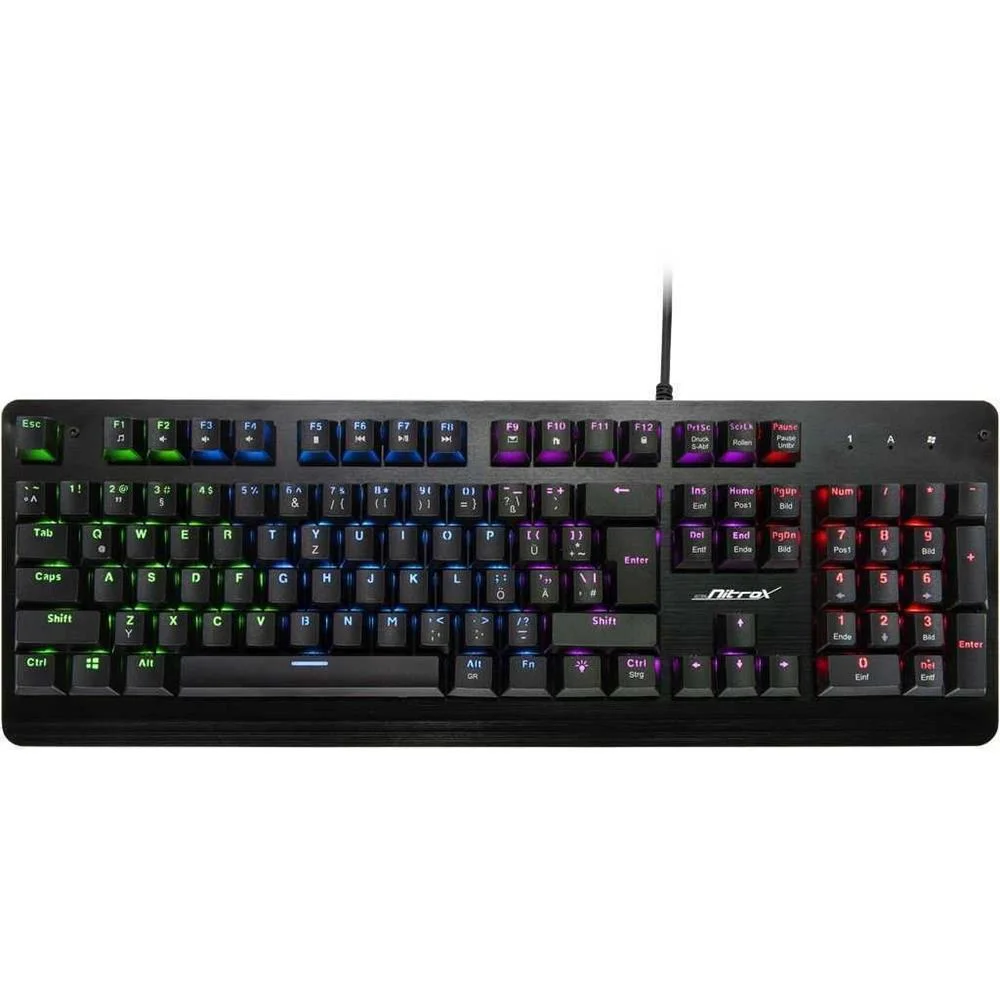 Inter-Tech Gaming Tastatur Nitrox Nk-2000me