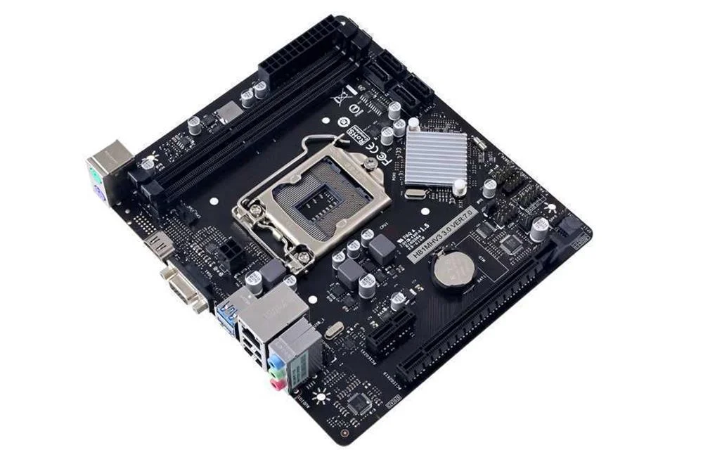 Motherboard Micro Atx Intel H81 Lga 1150 Socket H3 - Biostar