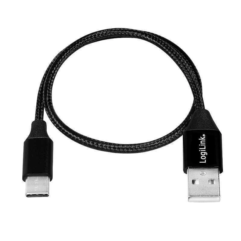 Logilink Usb-Stecker Usb 2.0 Zu Usb-C 1,0m