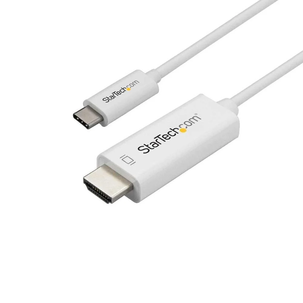 Startech.Com 3ft (1m) Usb C To Hdmi Cable - 4k 60hz Usb Type C Dp Alt Mode To Hdmi 2.0 Video Display