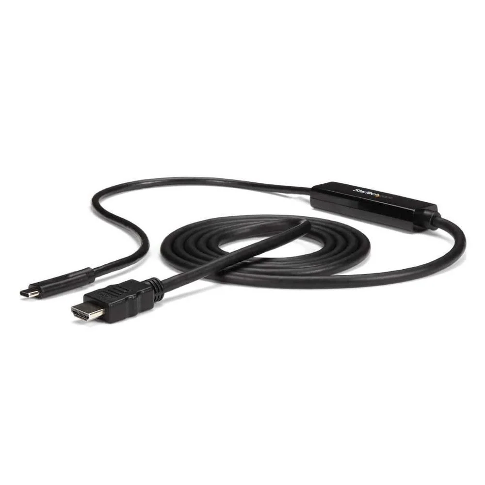 Startech.Com Usb-C To Hdmi Adapter Cable - 2m (6 Ft.) - 4k At 30 Hz - External Video Adapter