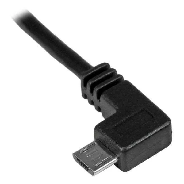 Cable 1m Micro Usb Acodado