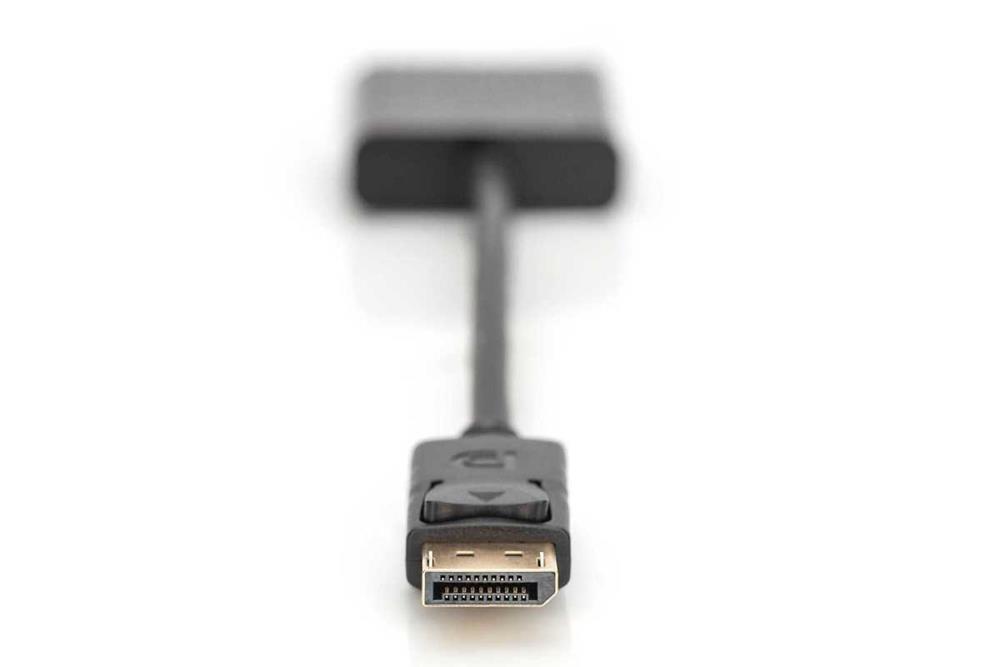 Digitus Displayportkabel Dport -> Hd15      St/Bu 0.15m Bulk