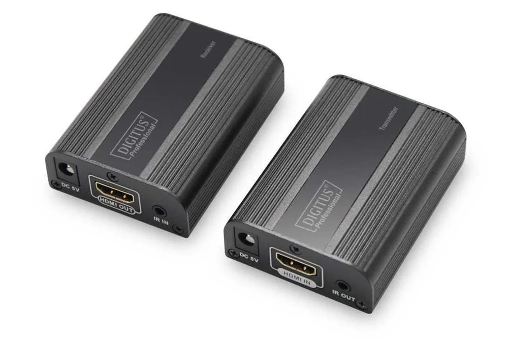 DIGITUS DS-55204 EXTENSOR KVM TRANSMISSOR E RECET.