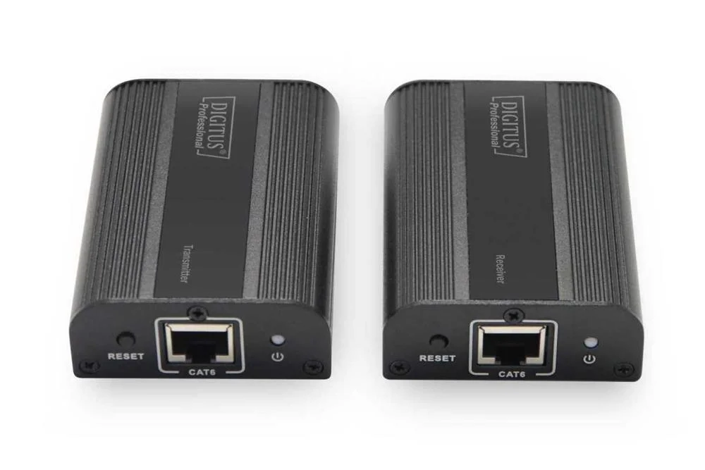 DIGITUS DS-55204 EXTENSOR KVM TRANSMISSOR E RECET.