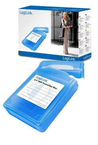 Logilink Ua0133 Bolsa para Discos Rígidos Azul