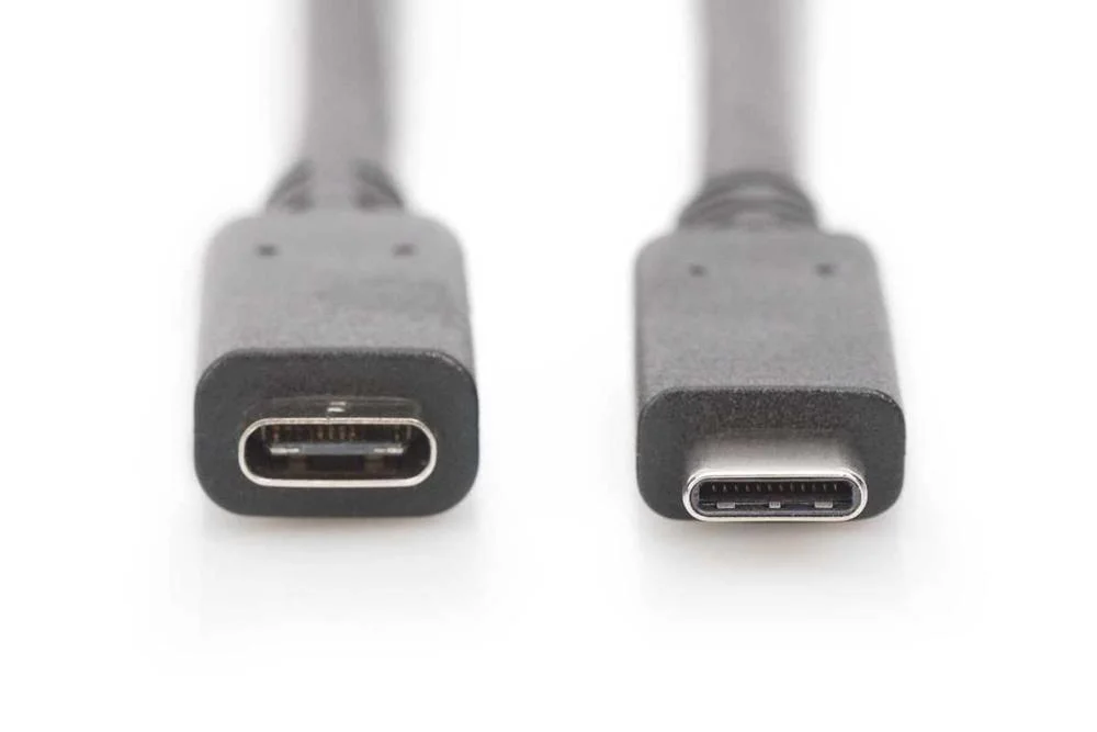 Digitus Usb Type-C Verlängerungskabel, Type-C - C, 1,5m Schw