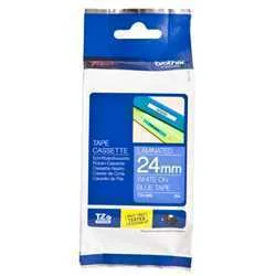 Brother P-Touch Tze555 Blue/White (8m X 24mm)
