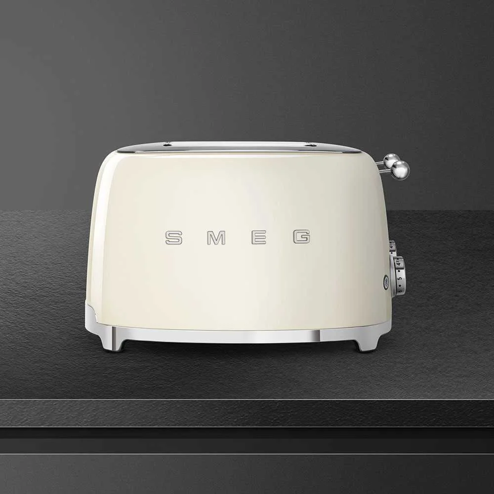Smeg Toaster 4x4 50?style Cream Tsf03creu