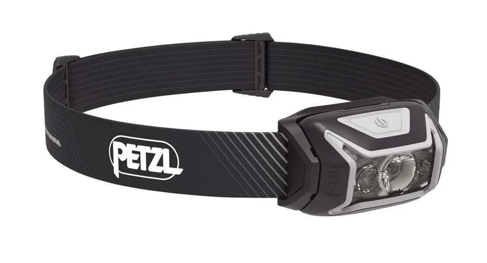 PETZL ACTIK CORE CINZENTO LANTERNA DE CABEÇA