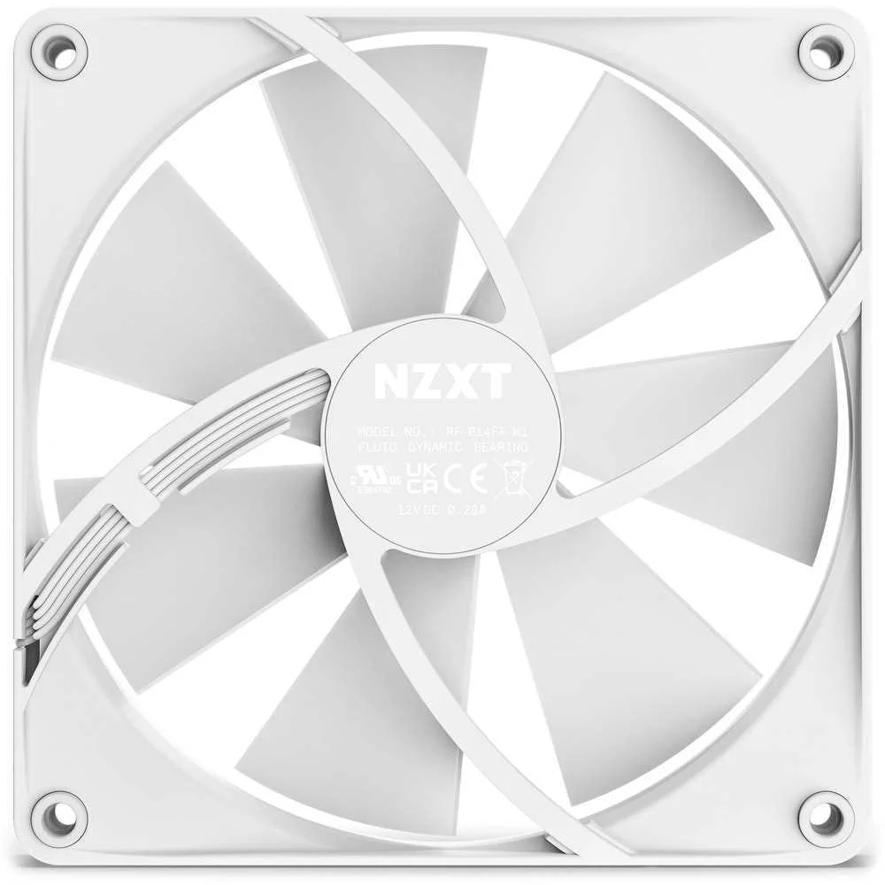 Nzxt F140p Caixa de Computador Ventoinha 14 Cm Br.