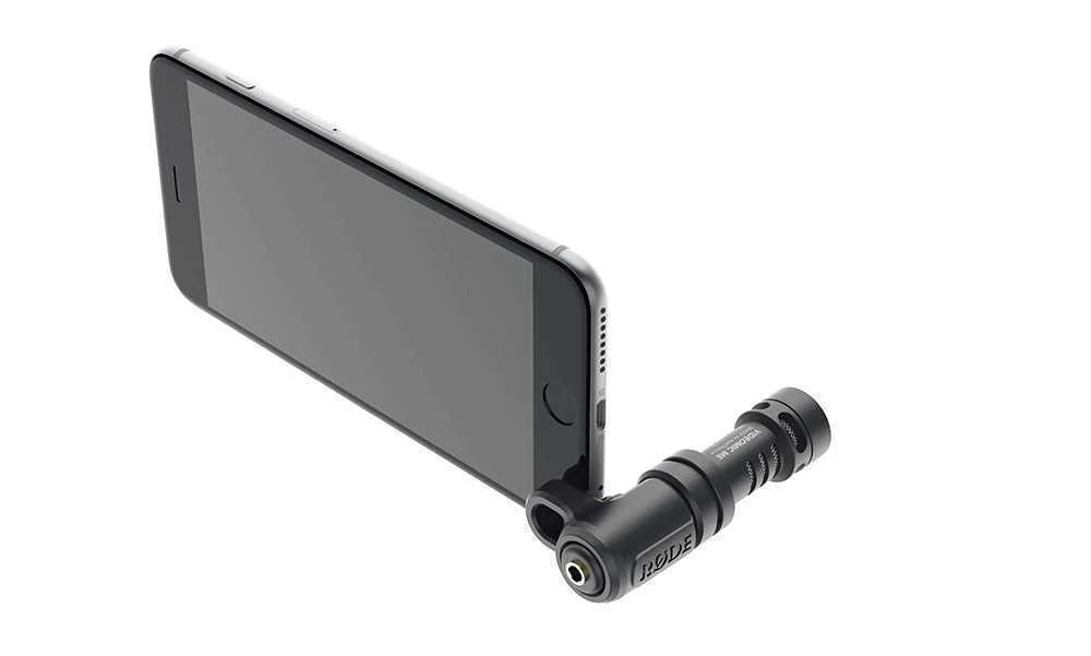 RØDE VIDEOMIC ME PRETO MICROFONE PARA SMARTPHONE