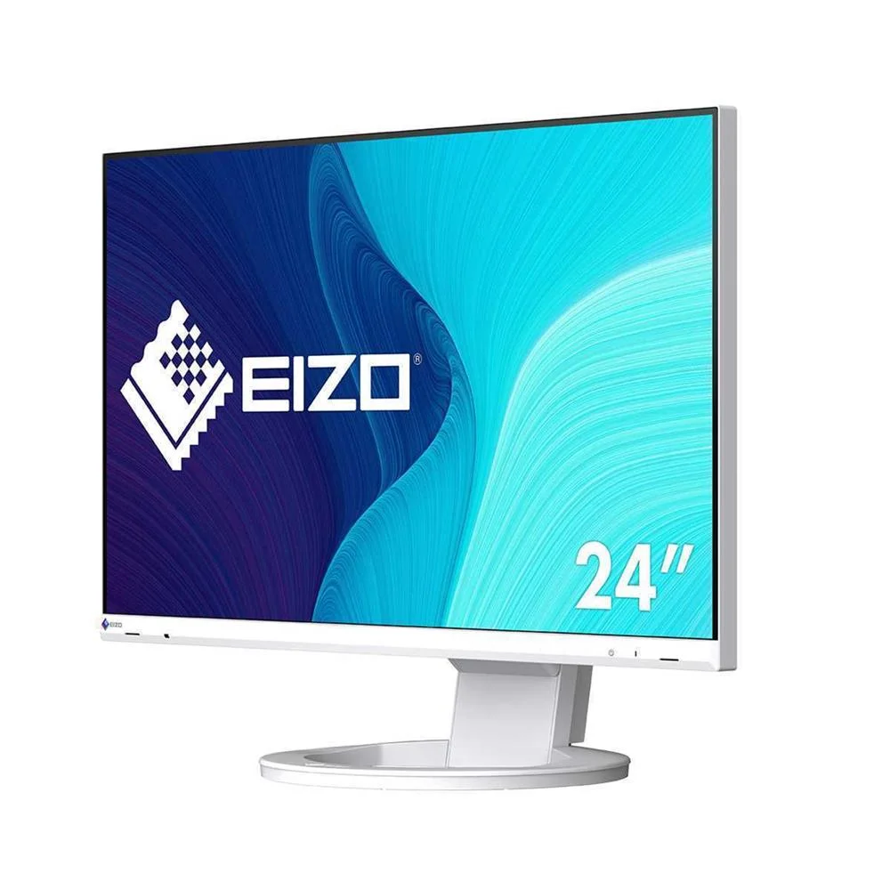 Eizo 60.5cm (23,8") Ev2480-Wt 16:09 Dvi+Hdmi+Dp+Usb-C White