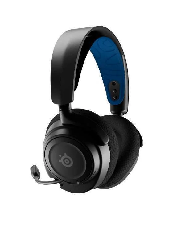 Auscultadores Headset Arctis Nova 7p Wireless Preto/Azul - Steelseries