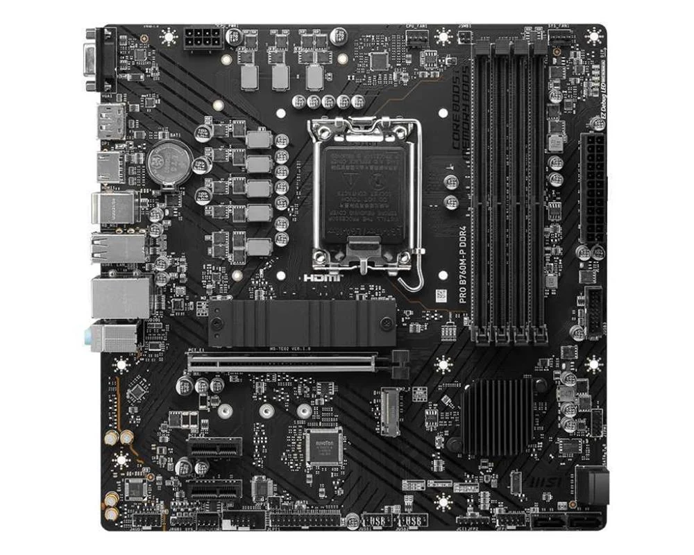 Msi Pro B760m-P Ddr4                 (B760,S1700,Matx,Ddr4)