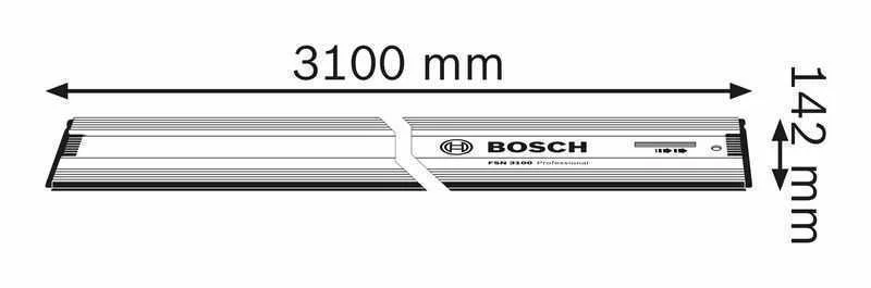 BOSCH FSN 3100 PROFESSIONAL RÉGUA DE GUIA