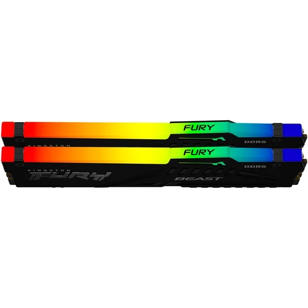 Ddr5  64gb Pc 6000 Cl36 Kingston Kit (2x32gb) Fury Beast RGB Retail