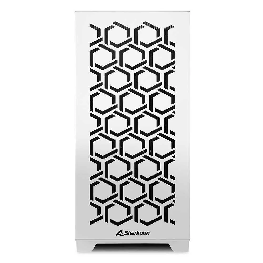 Sharkoon Gehäuse Ms-Y1000           Atx/Itx   1xglas Weiß