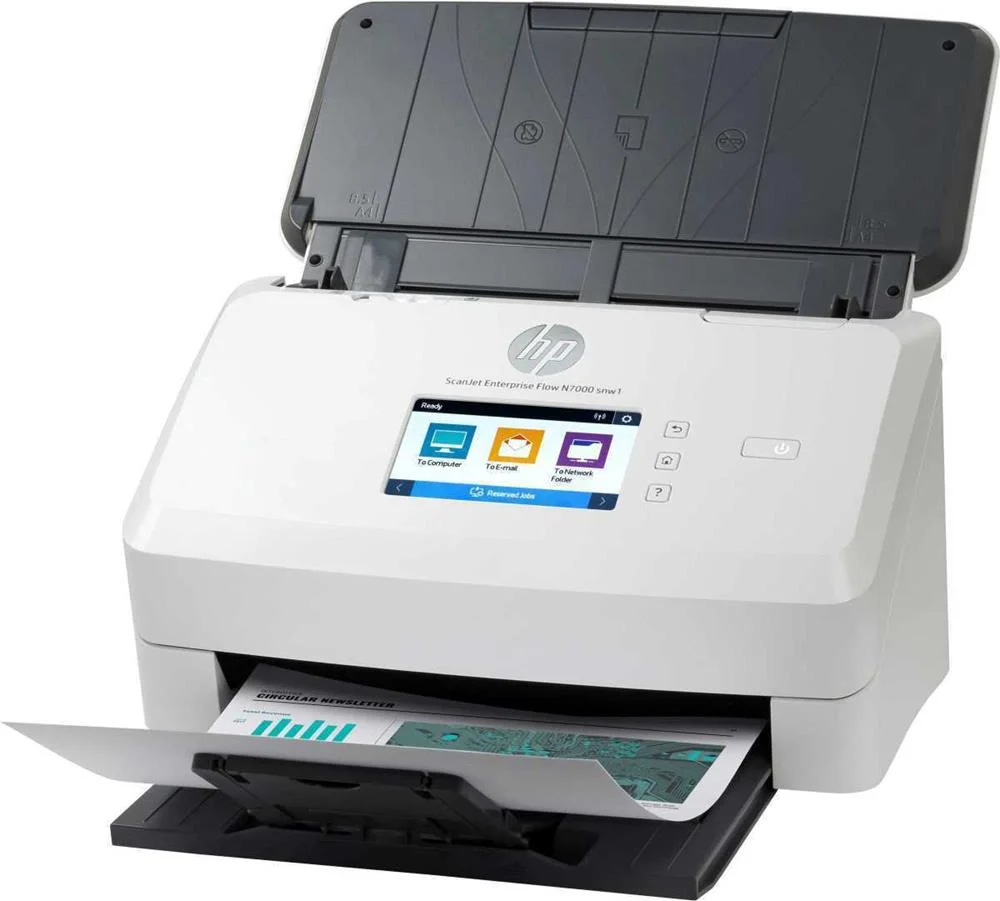 Scanner Hp 6fw10a#B19 Branco 75 Ppm 