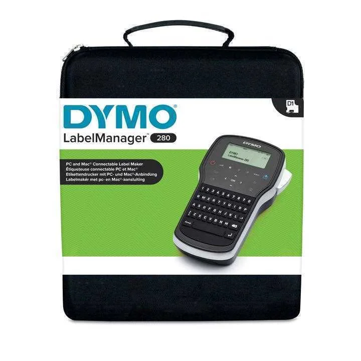 Dymo Labelmanager 280  Im Praktischen Koffer(Softcase)qwertz