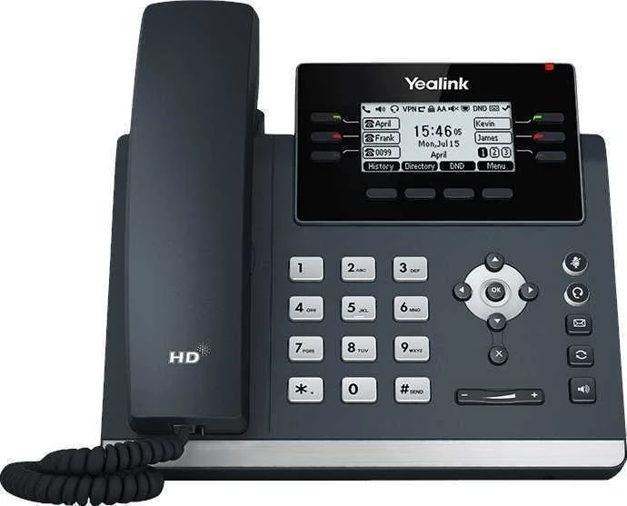 Yealink Sip-T42u Telefone Ip Cinzento Lcd Wi-Fi