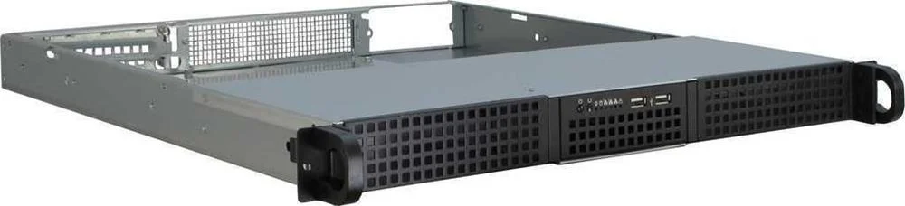 INTER-TECH IPC 1U-10248 RACK PRETO