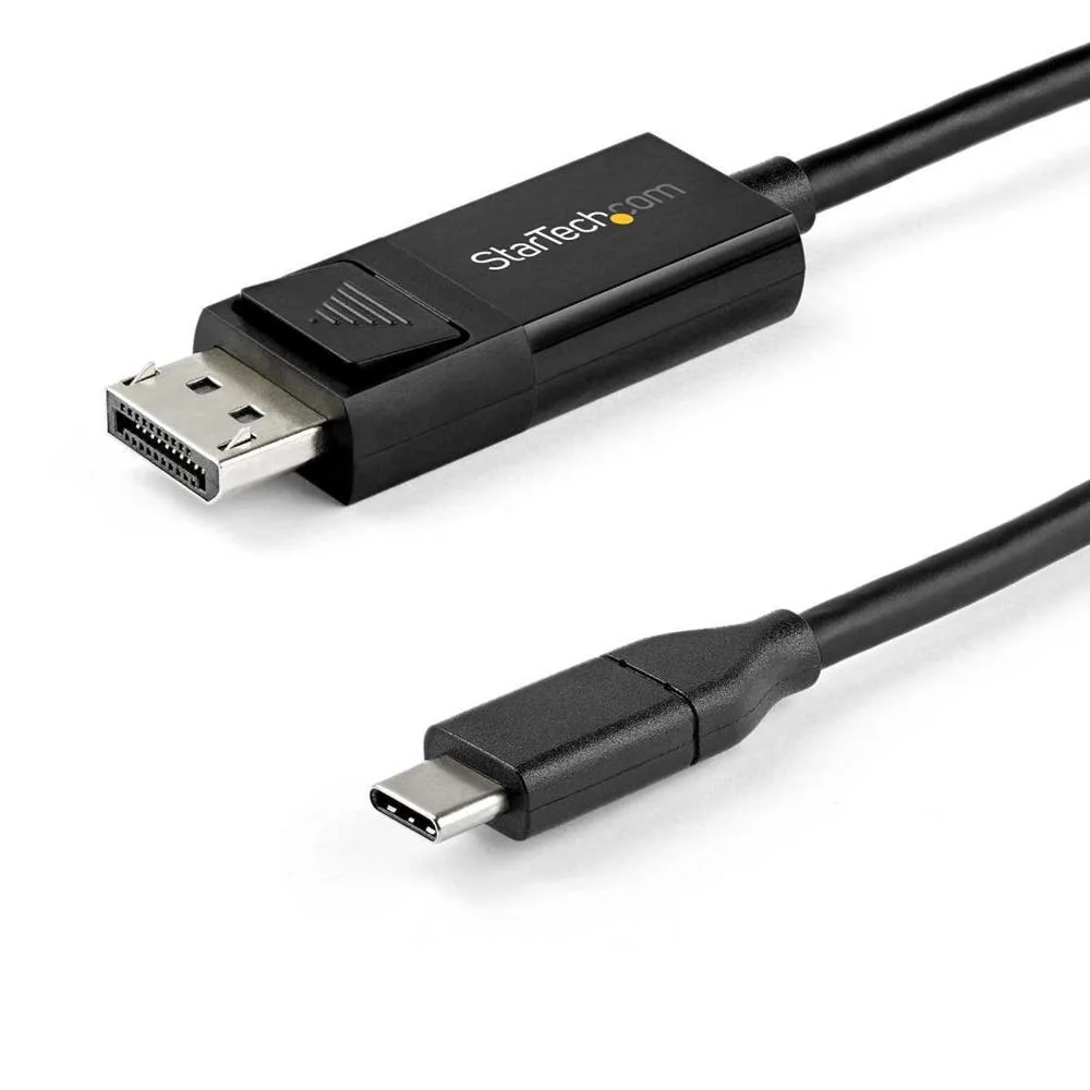 Startech.Com 3ft (1m) Usb C To Displayport 1.4 Cable 8k 60hz/4k - Reversible Dp To Usb-C Or Usb-C To