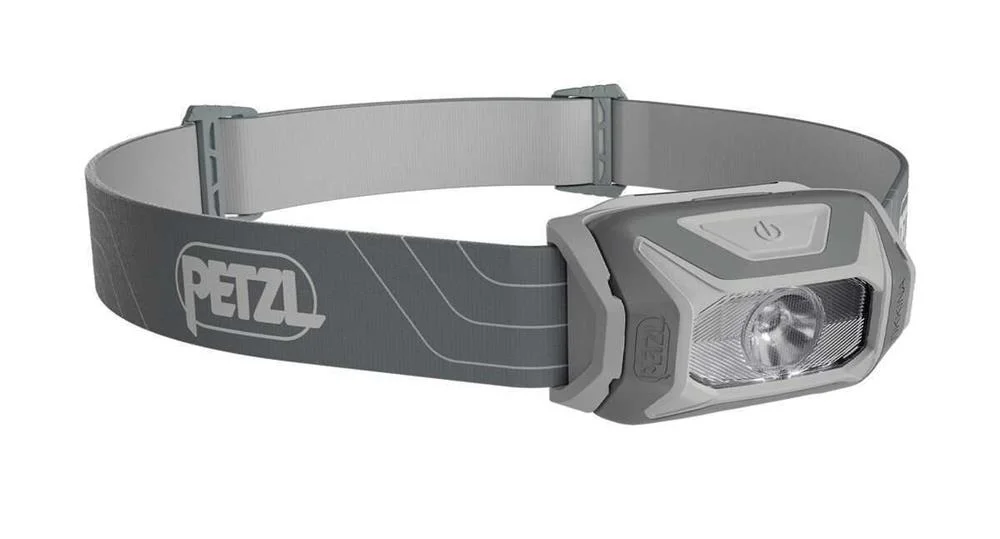 PETZL TIKKINA CINZENTO LANTERNA DE CABEÇA