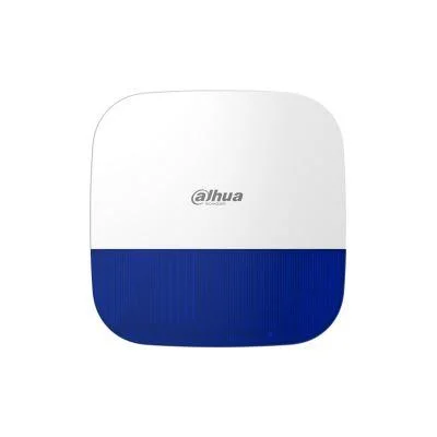 Sirene Exterior Branca/Azul 868mhz Dahua