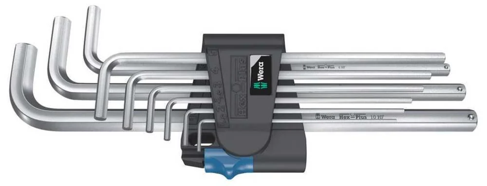 Chave angular Wera 950L/9 Christmas Hex-Plus HF 1.
