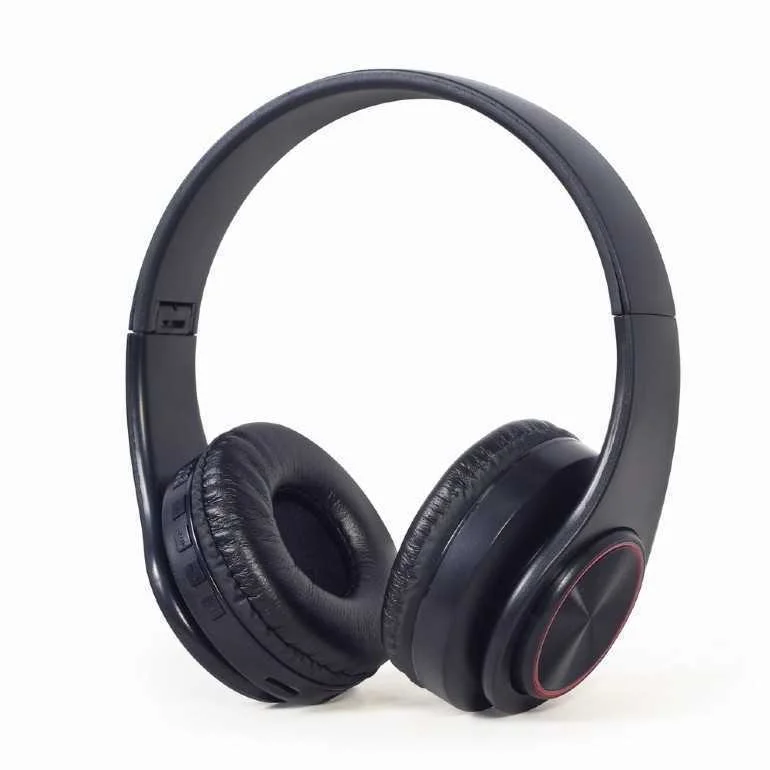 Auscultadores Gembird Bhp-Led-01 Bluetooth LED Preto